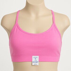 Old Navy CloudComfy Go-Dry Racerback Sports Bra 🩷💪